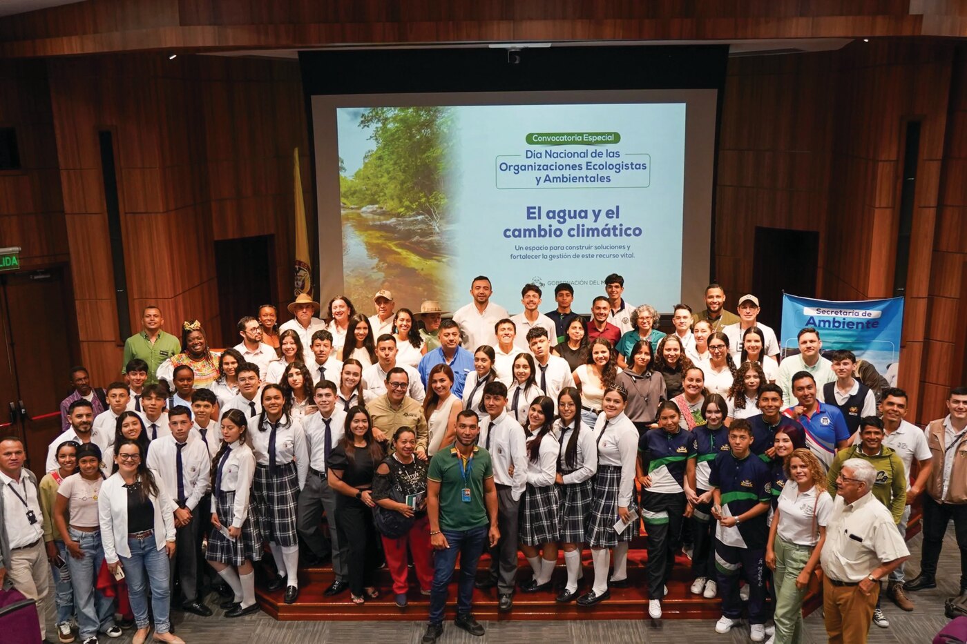 A smiling YCSA delegate at an international gathering
