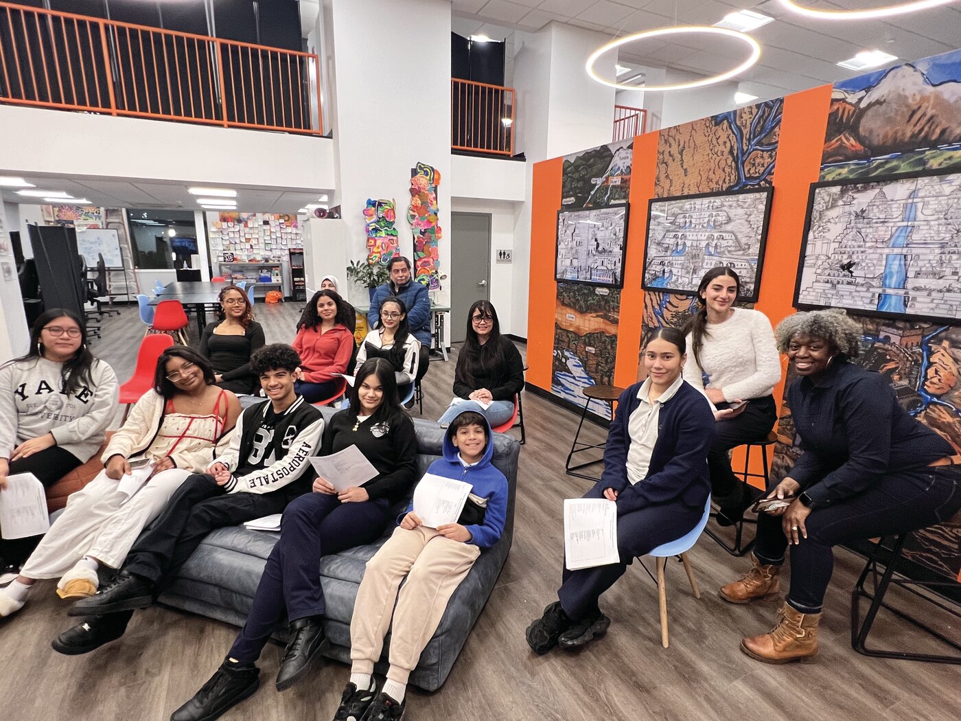 DreamYard International Poetry Exchange poets sharing their work