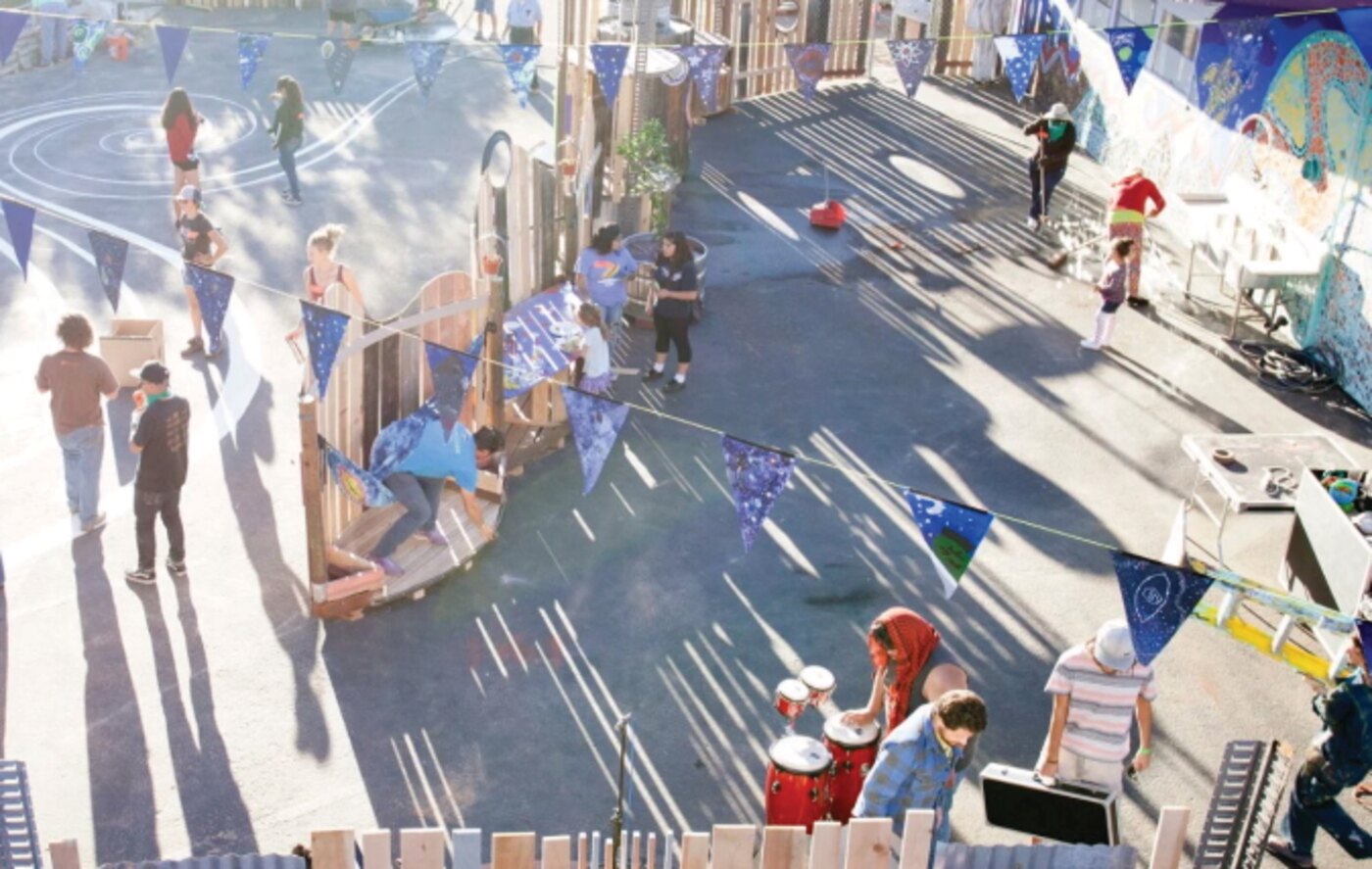 Aerial view of A Reason to Survive (ARTS)