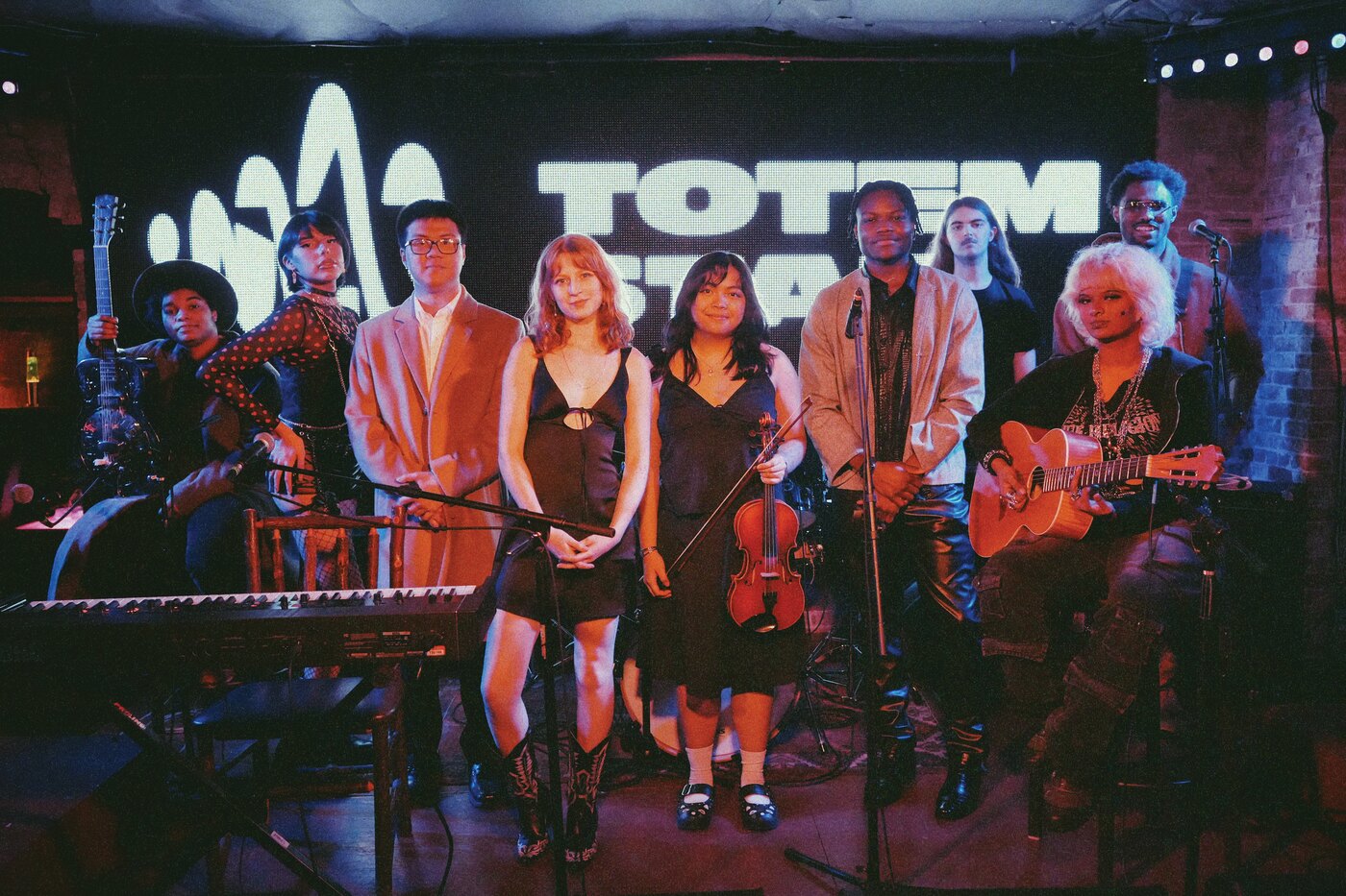 Making music at Totem Star, Seattle