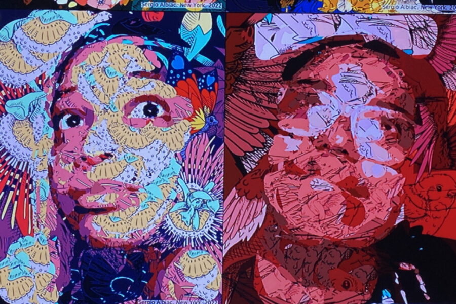 Visual artwork accompanying 'The Bronx' by Dulce Soriano, courtesy of DreamYard